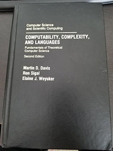 Computability, Complexity, and Languages 