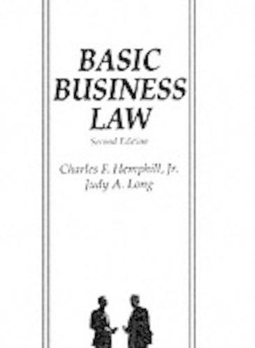 Basic Business Law