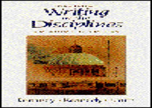 Writing Disciplines:Reader for Writers