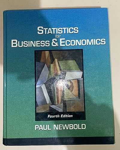 Statistics for Business and Economics