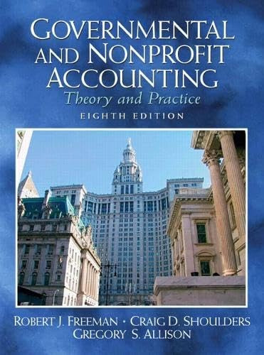 Governmental and Nonprofit Accounting