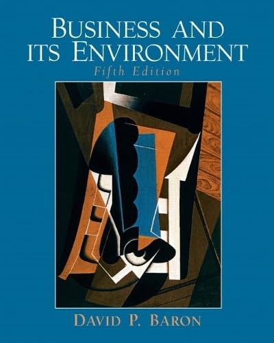 Business and Its Environment