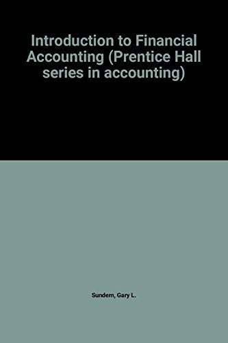 Introduction to Financial Accounting