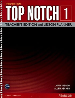 TOP NOTCH 1 3/E TG & LESSON PLANNER 381051