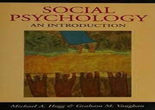 Social Psychology