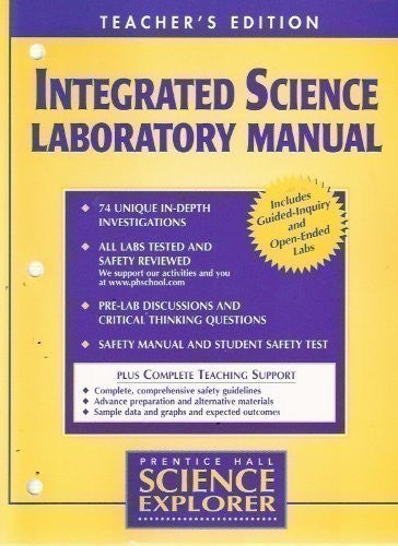 Integrated Science Laboratory Manual (Teacher's Edition) (Prentice Hall Science Explorer)