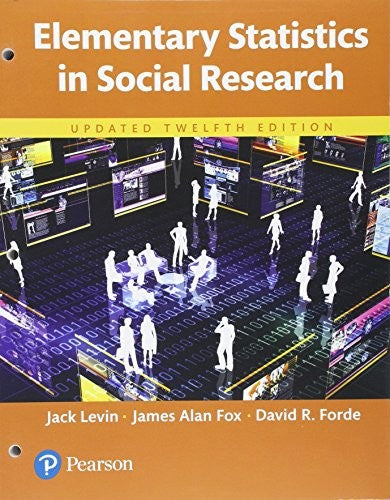 Elementary Statistics in Social Research, Updated Edition cover