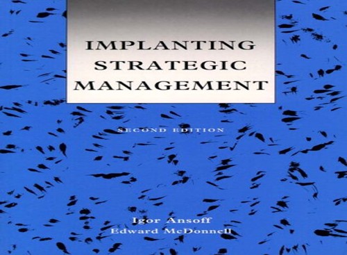 Implanting Strategic Management
