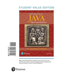 Introduction to Java Programming, Brief Version 
