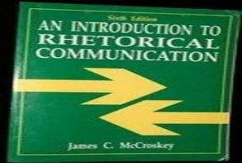 Intro Rhetorical Communication