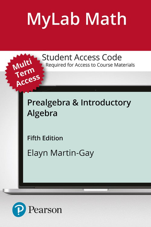 MyLab Math with Pearson eText Access Code (24 Months) for Prealgebra ...