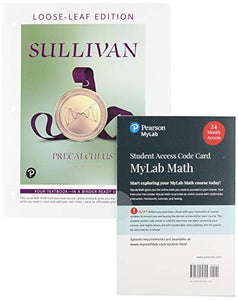 Precalculus, Loose-Leaf Edition Plus New Mylab Math -- 24-Month Access Card Package 