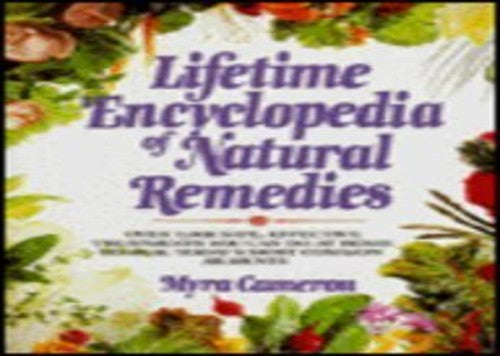 Lifetime Encyclopaedia of Natural Remedies