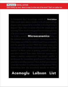 Microeconomics [RENTAL EDITION] 