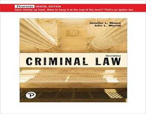 Criminal Law Justice Series rd edition