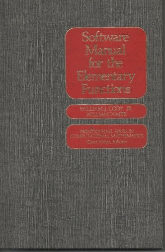 Software Manual for the Elementary Function