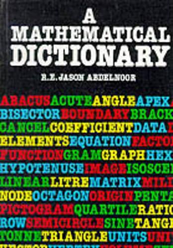 A Mathematical Dictionary