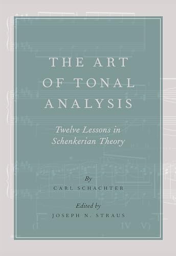 The Art of Tonal Analysis