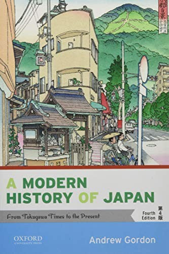 A Modern History of Japan
