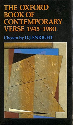 The Oxford Book of Contemporary Verse, 1945-80