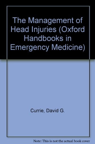 The Management of Head Injuries cover