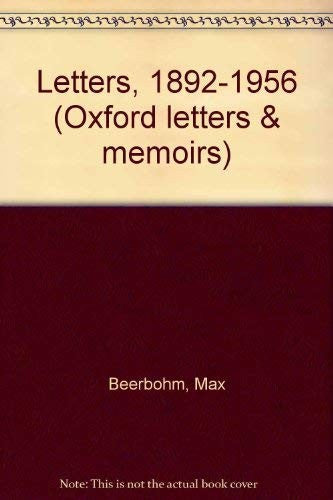 Letters, 1892-1956