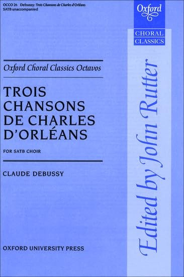 Trois Chansons de Charles d'Orleans cover