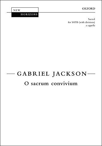 O sacrum convivium cover
