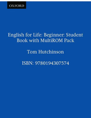 English for Life: Beginner: Student's Book with MultiROM Pack