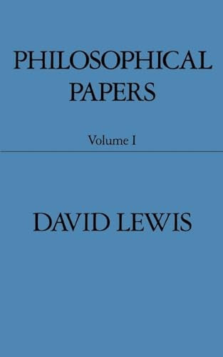 Philosophical Papers: Volume I