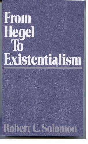 From Hegel to Existentialism