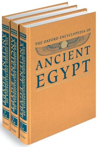The Oxford Encyclopedia of Ancient Egypt cover