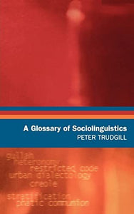 A Glossary of Sociolinguistics 