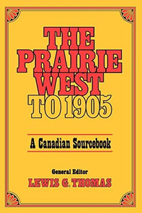 Prairie West To 1905 
