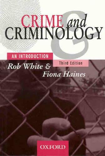 Crime and Criminology