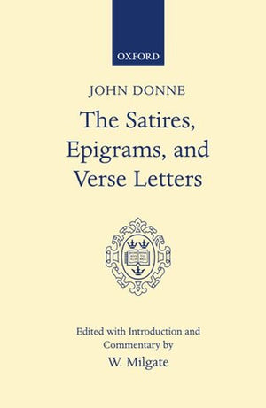 The Satires, Epigrams, and Verse Letters