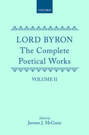 The Complete Poetical Works: Volume 2