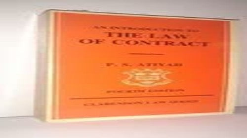An Introduction to the Law of Contract