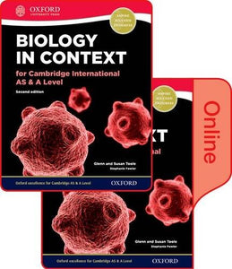Biology in Context for Cambridge AS & A Level Print & Online Student Book Pack 