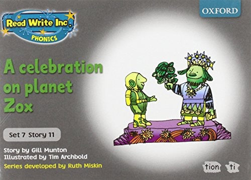 Read Write Inc. Phonics: Grey Set 7 Storybooks: A Celebration on Planet Zox