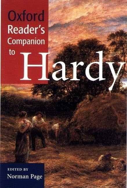 Oxford Reader's Companion to Hardy