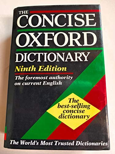 The Concise Oxford Dictionary