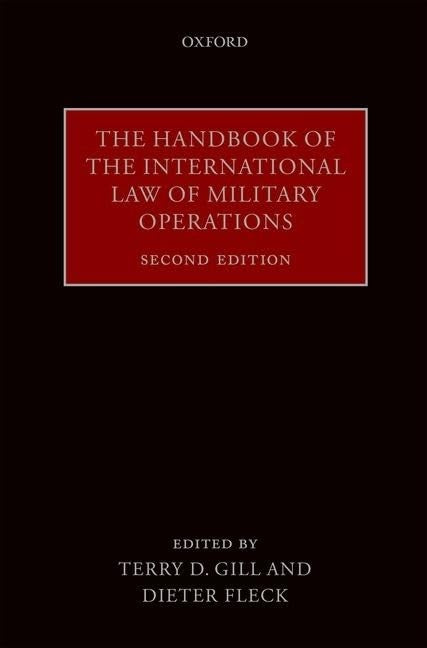 The Handbook of the International Law of Military Operations cover
