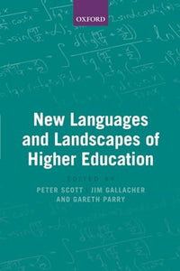 New Languages and Landscapes of Higher Education 