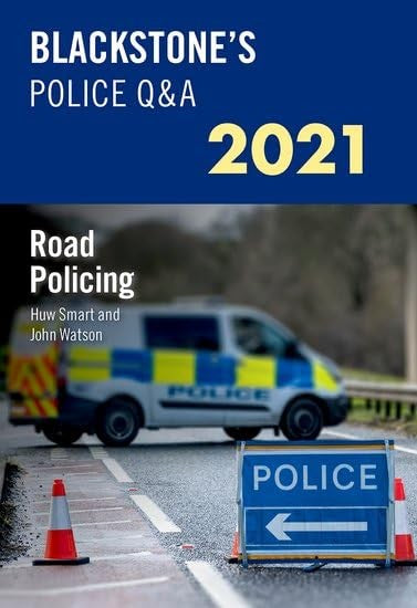 Blackstone's Police Q&A 2021 Volume 3: Road Policing cover