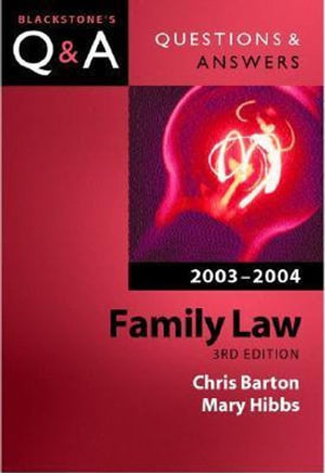 Family Law 2003-2004