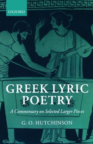 Greek Lyric Poetry cover