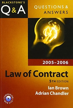 Law of Contract 2005-2006