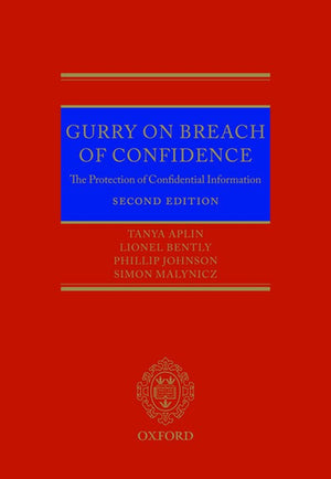 Gurry on Breach of Confidence