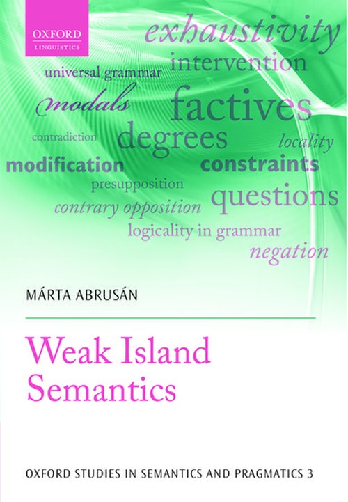 Weak Island Semantics